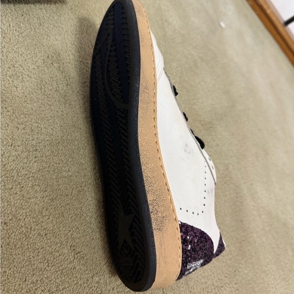 Golden Goose White Sneakers with glitter Star - Picture 3 of 9